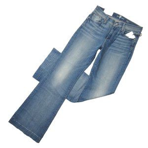 NWT 7 For All Mankind Tailorless Dojo in Ancient Parthenon Stretch Jeans 28
